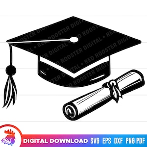 Abschlusskappe, Mörserkappe, Abschlussdiplom, Graduierung, graduierte, Graduierung Clipart, Graduierung svg, png, Vektor, dxf, cricut svg