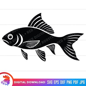 Goldfish svg, Goldfish cut file, Goldfish svg for cricut, Goldfish clipart, Goldfish Silhouette, Fish cartoon, Goldfish cut file, cricut svg