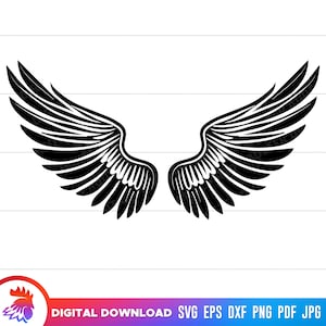 Angel Wings svg, Angel Wings archivo de corte, Angel Wings clipart, Angel Wings png, Angel Wings svg para cricut, Bird Wings, dxf, vector, svg, png