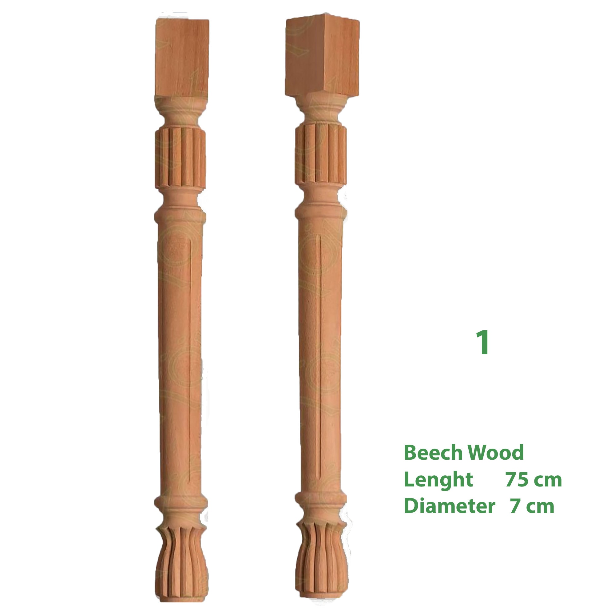 Turned Table Legs, Dining Table Legs, Sofa Legs, Island Legs, Mid