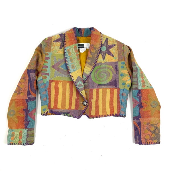 Patchwork Jacket - Etsy UK