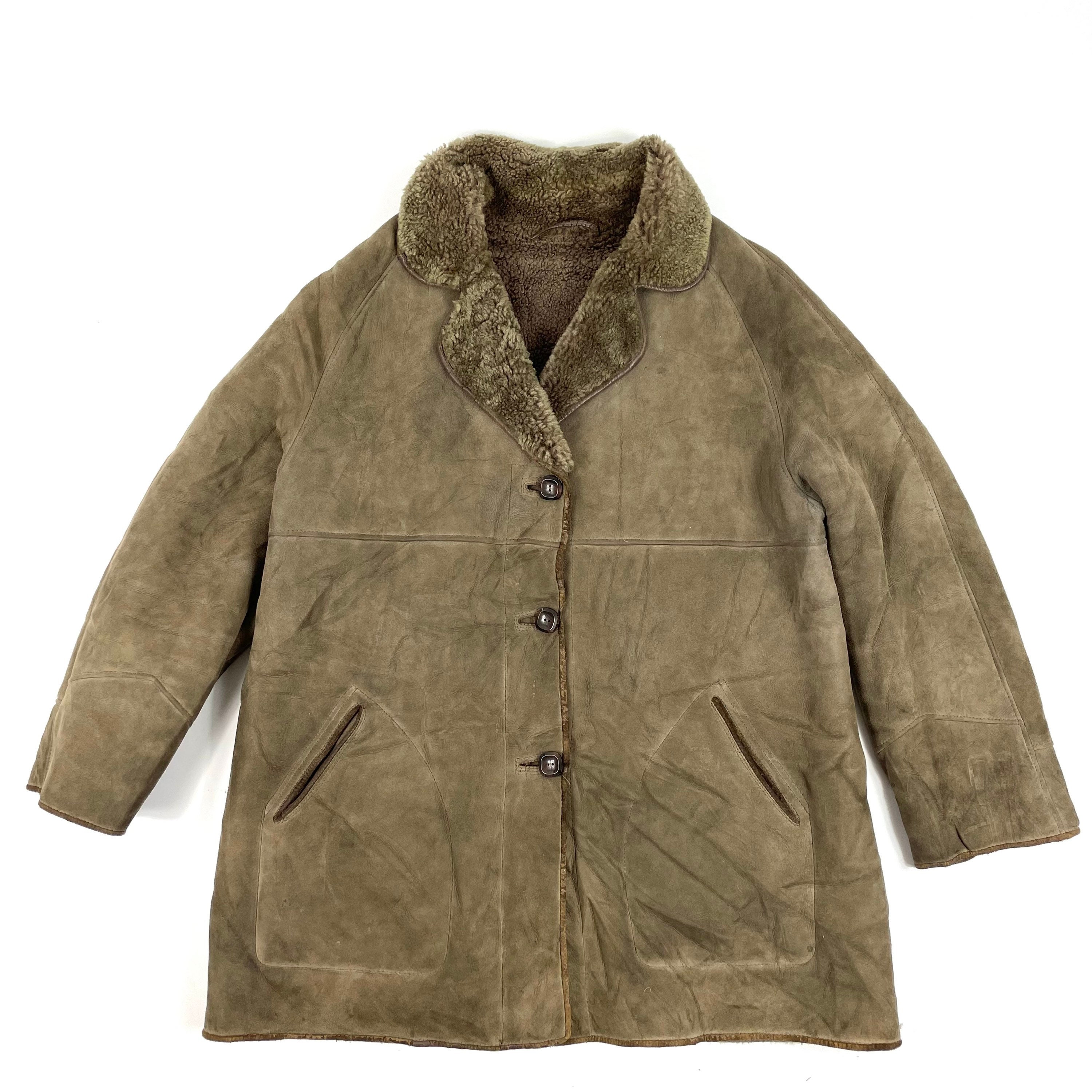 Vintage Designer Quilted Panel Style Sheep Leather Jacket main image 1