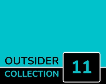 Outsider Collection Volume 11, Outsider Puzzles, Outsiders, Crossword Puzzles, Printable Crossword Book, Instant Digital Download
