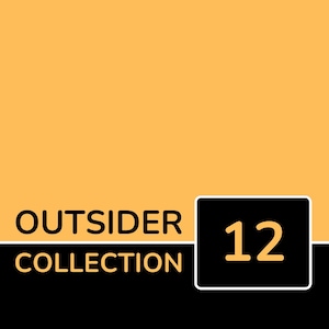 Outsider Collection Volume 12, Outsider Puzzles, Outsiders, Crossword Puzzles, Printable Crossword Book, Instant Digital Download