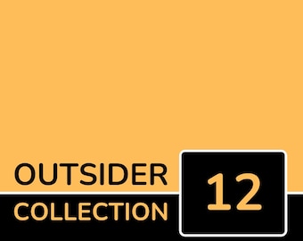 Outsider Collection Volume 12, Outsider Puzzles, Outsiders, Crossword Puzzles, Printable Crossword Book, Instant Digital Download