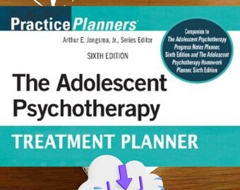 Der komplette Psychotherapie-Behandlungsplaner für Erwachsene, 6. Auflage. (Nur digitale Kopie)