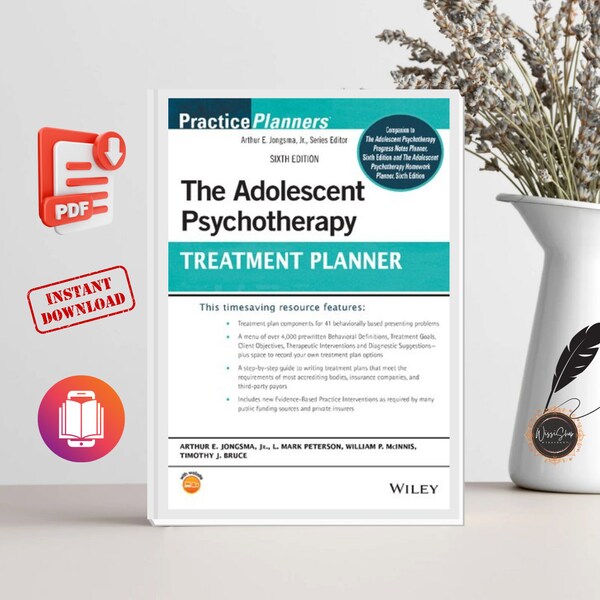 The Adolescent Psychotherapy Treatment Planner. (PracticePlanners) only PDF