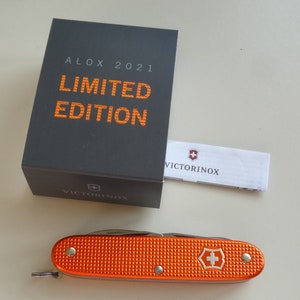 Victorinox Pioneer X Alox Limited Edition Taschenmesser 2021 Tiger Orange NEU SAK Collectors Knife 0.8231.L21 Rare find Brand New