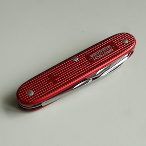 MINT Victorinox Rancher Red ALOX Swiss Army Knife 93mm Limited Edition Brütsch Vintage Red SAK Collector Old Cross