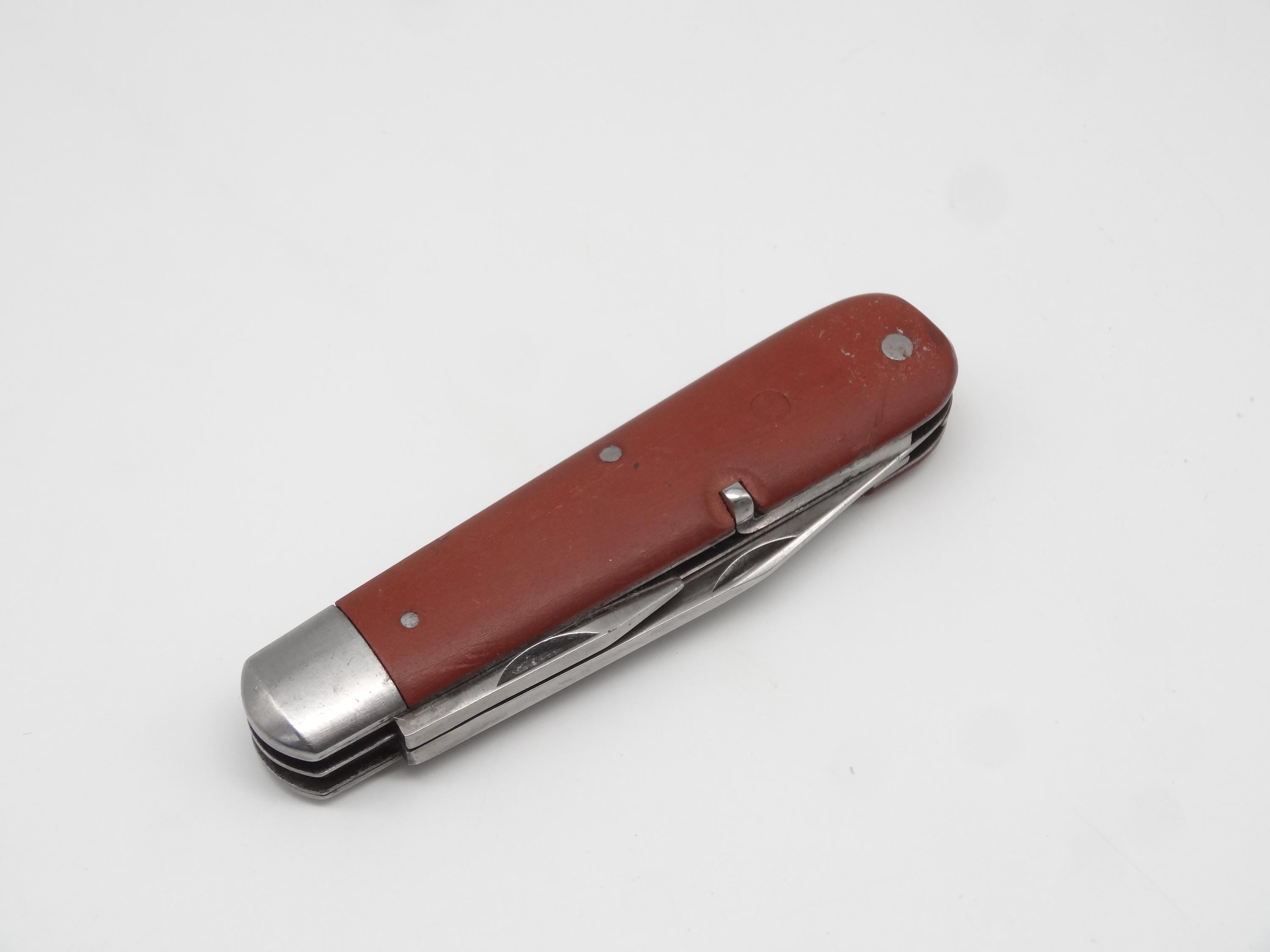 sochiko様用　オルゴンザッパー　携帯用　中古 1941 Victorinox / Elsener / 91mm Fibre Model 1908 Original Swiss