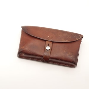 Superb Swiss Army Leather Ammo Pouch 1965 Cartridge for SIG 510 STGW 57 Vintage Military Switzerland Finest Quality Memorabilia