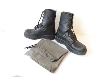Vintage Original MINERVA 15 Swiss, Army High Mountain Hiking Boots shoes 275 || US 8.5 EUR 41,5 // 2015