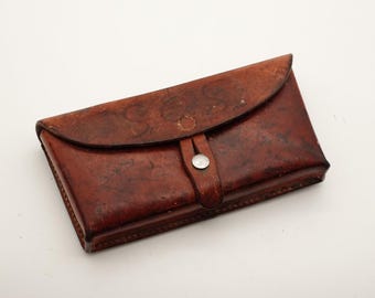 Swiss Army Leather Ammo Pouch 1967 Cartridge for SIG 510 STGW 57 Vintage Military Switzerland Finest Quality Memorabilia