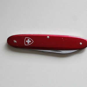 Victorinox Excelsior Victorinox Elinox Dark Red Stainless rarity