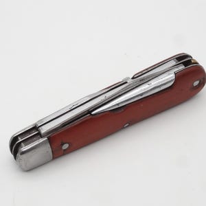 1930 / Victorinox / Elsener Schwyz / 91mm Fibre Model 1908 Swiss Army Military Soldier Knife 30 SAK Pocketknife Collectors Rarity