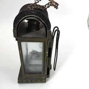 Original WWI Swiss Army Military Dismountable Lantern Lamp Switzerland Outdoor Travel Lantern Infantry 1900 World War 1