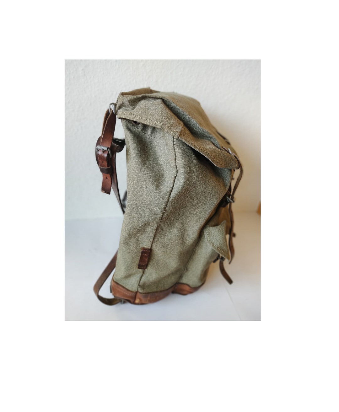 Swiss Army Military Backpack Rucksack 1962 Canvas Salt & Etsy