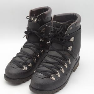Perfekt Original RAICHLE Schalenschuh Schweizer, Armee Berg Wandern Leder Stiefel Schuhe || US 10,5 // EUR 43 Outdoor Bergsteiger Alpen 1990