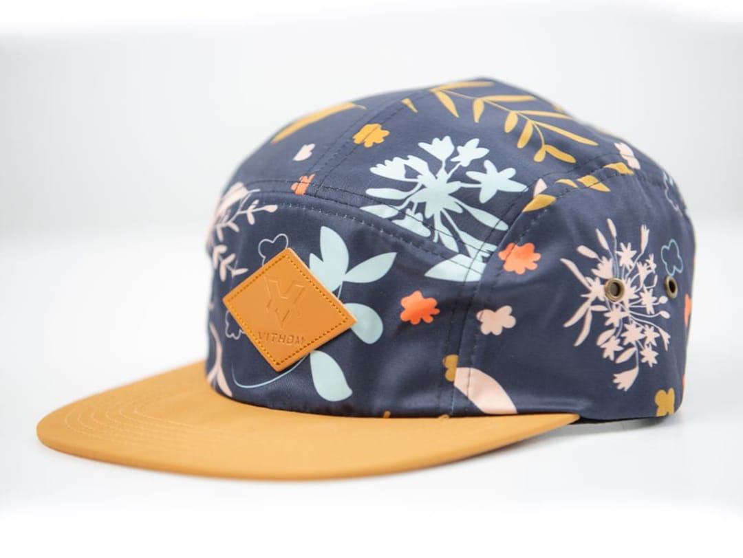 Canvas Print (framed) Handmade 5 Panel Cap Vithom, Headgear, Cap, Five ...