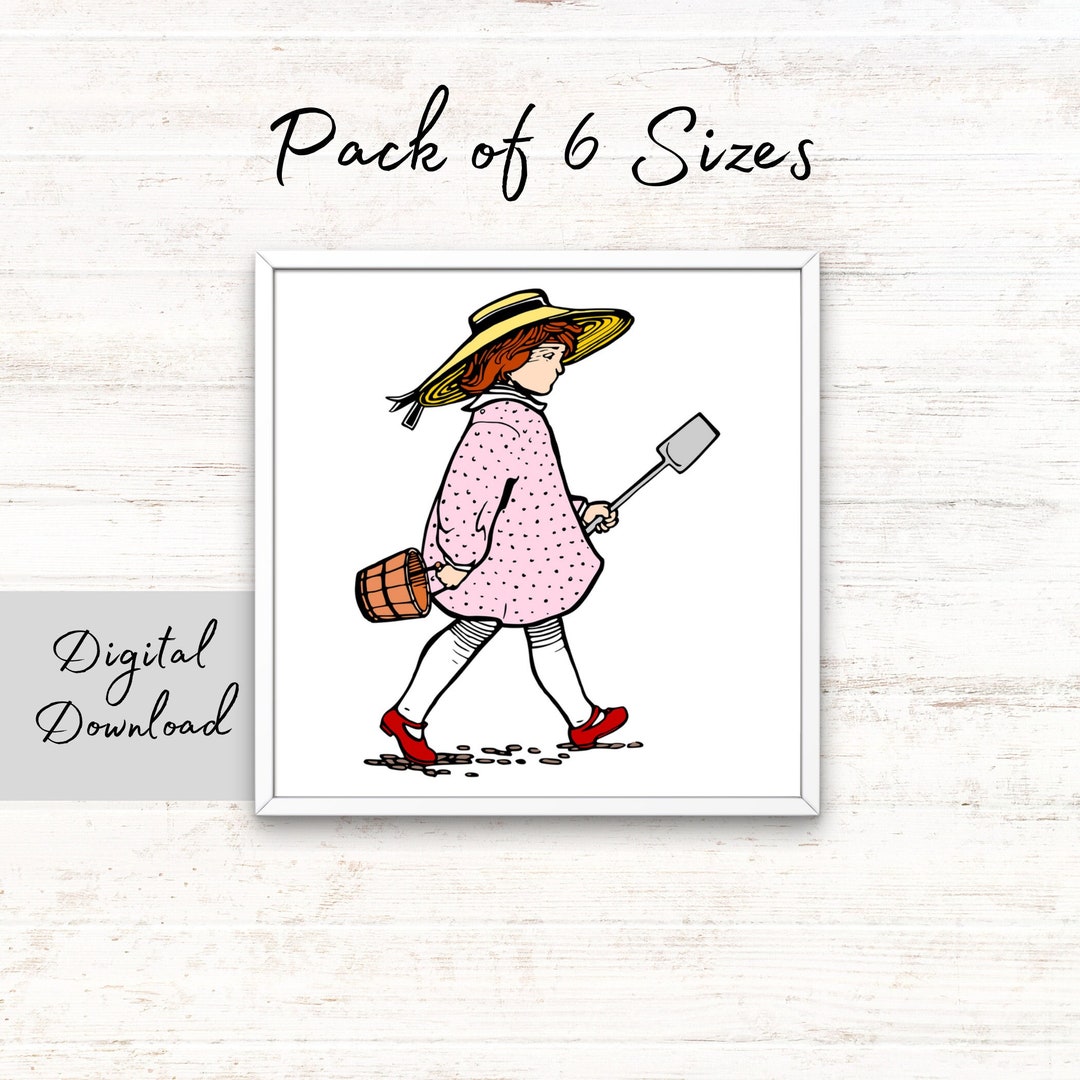 Printable Girl Wall Art Home Decor Wall Art Kids Wall Art Instant ...
