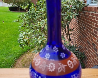 Vase TOYO Next Jill Rosenwald – Design Midcentury, Flacon Art, Couleurs Pêche/rose/rouge/orange