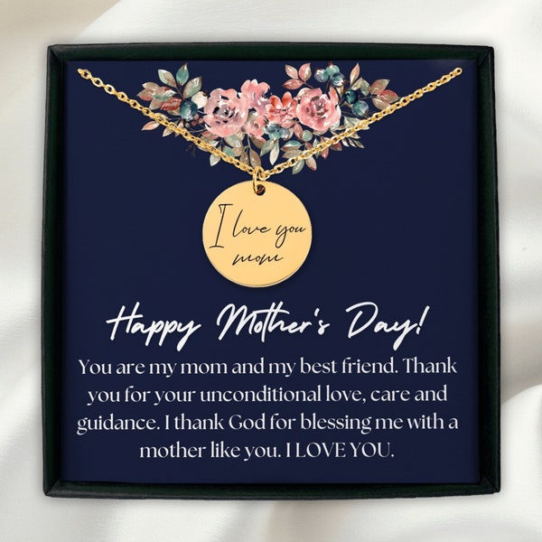 Personalised Mother's Day Necklace | Mother's Day Gift