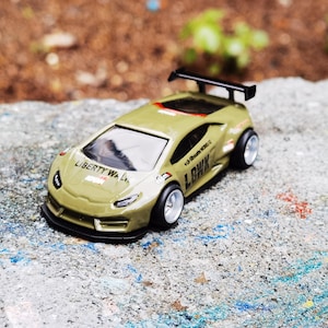 hot wheels custom Lamborghini lbwk edition
