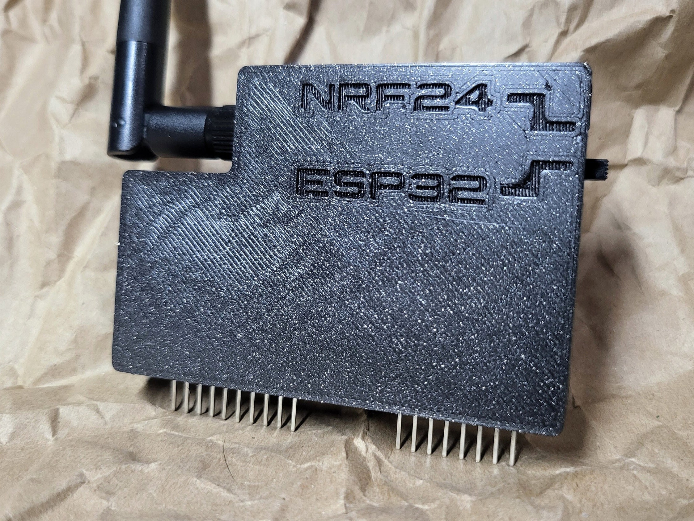 Flipper Zero V2 ESP32 and NRF24L01 Wifi Dev Board With Antenna in 3D  Printed Case Bluetooth Marauder Badusb Mousejacker Evil Portal 2.4ghz 