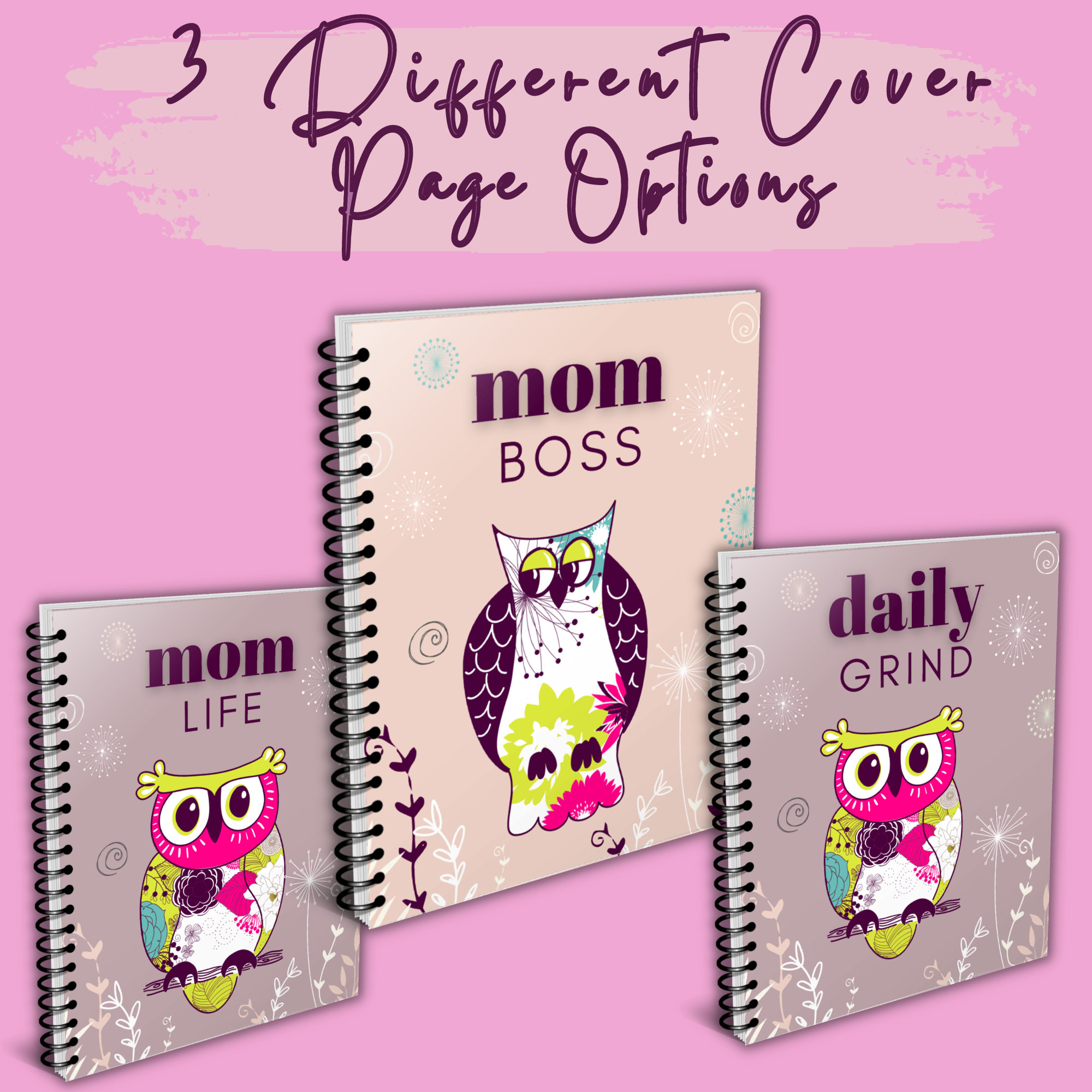 Mom Planner Planner for Mom Printable Etsy