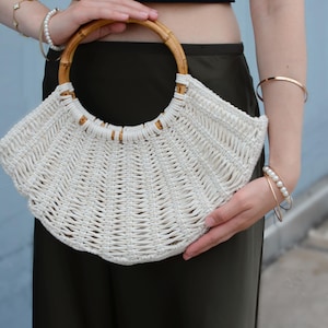 Makramee Damenhandtasche