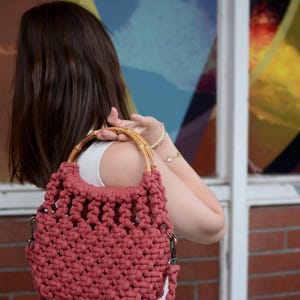 Handgemachte Makramee Tasche / Strandtasche / Sommertasche / Boho / Vintage Tasche