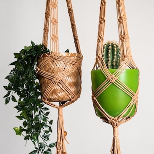 Makramee Pflanzenaufhänger - Accesorios decorativos