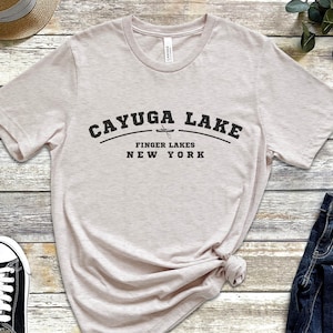 Cayuga Lake Shirt, Cayuga Shirt, Finger Lakes Shirt, Upstate New York, Cayuga Lake, Ithaca Shirt, Canandaigua Shirt, Finger Lakes, Cayuga