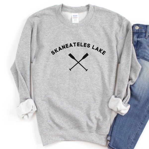 Skaneateles Lake Crewneck, Skaneateles Crewneck, Finger Lakes Crewneck, Upstate New York Lakes, Skaneateles NY, Syracuse NY, New York Lakes