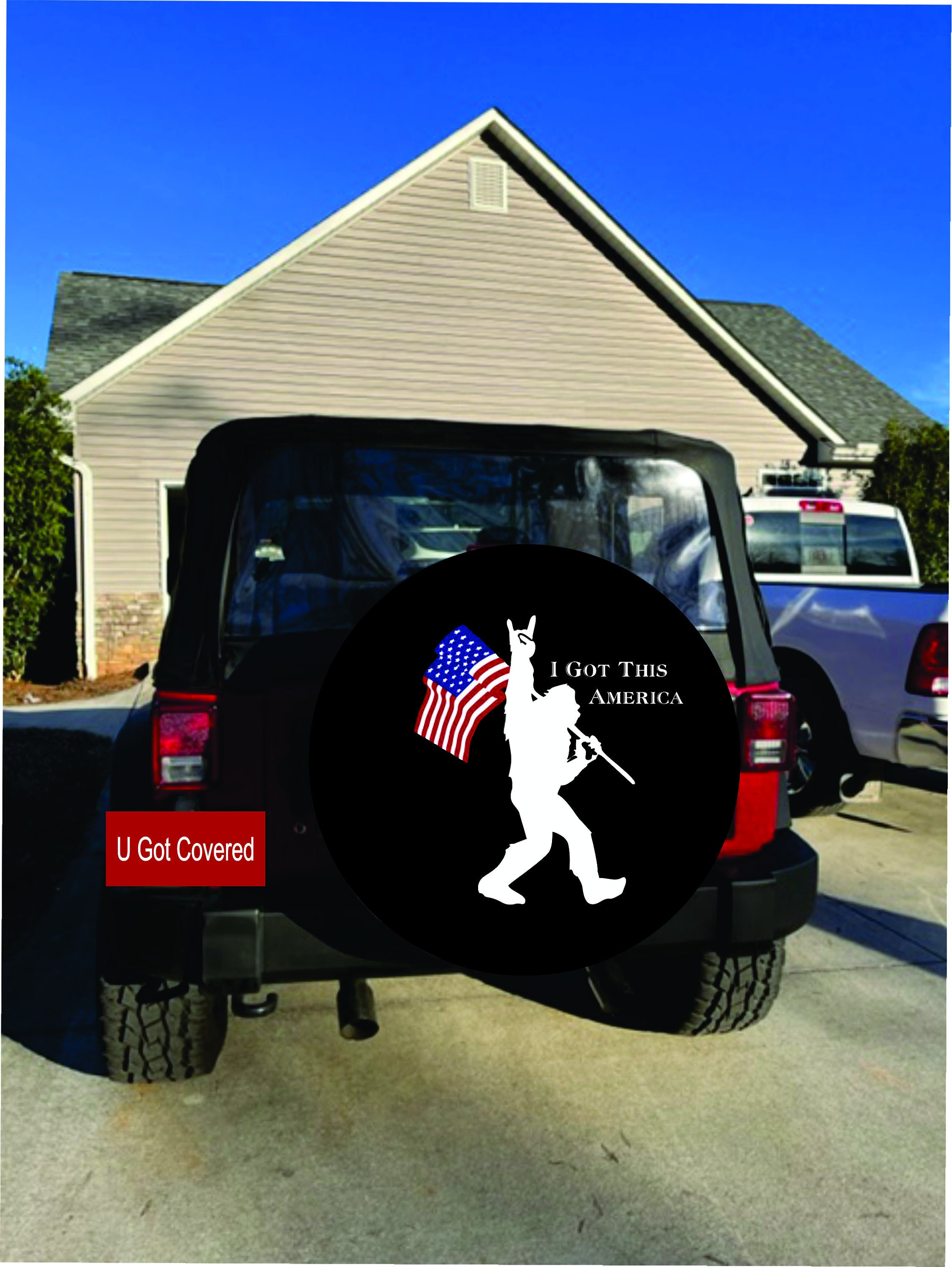 Flag Tire Cover Etsy