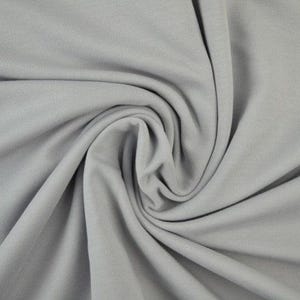 French Terry silver gray 07