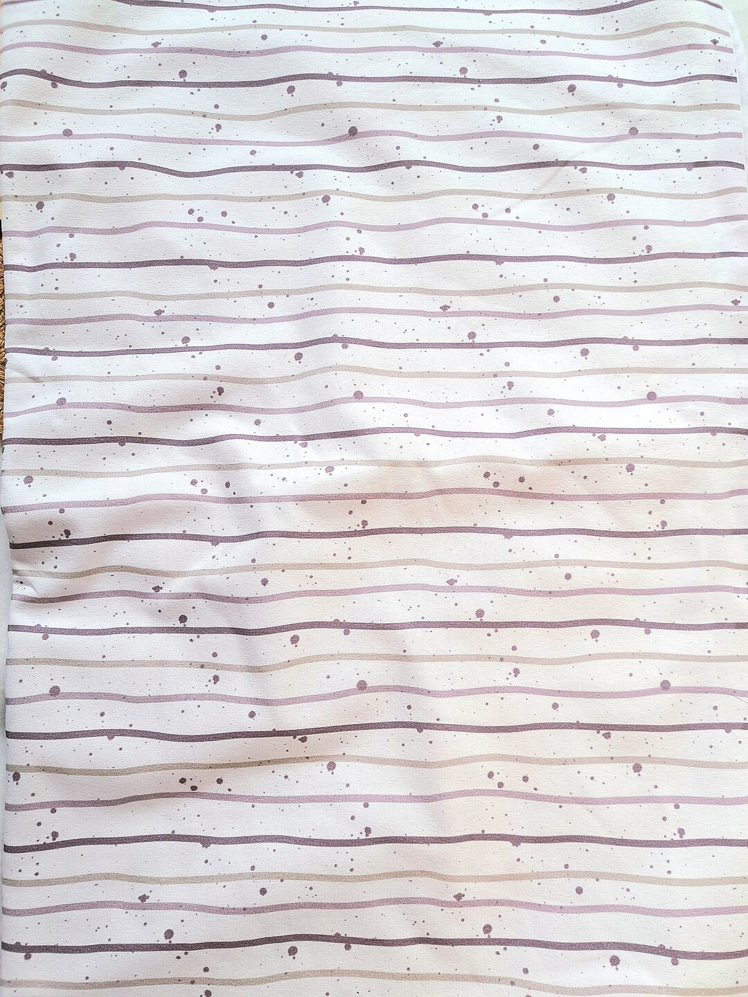 Violet Riband Rib Jersey Own Production violet Stripes - Etsy
