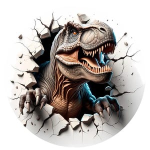 iron-on image &quot;Dino&quot;