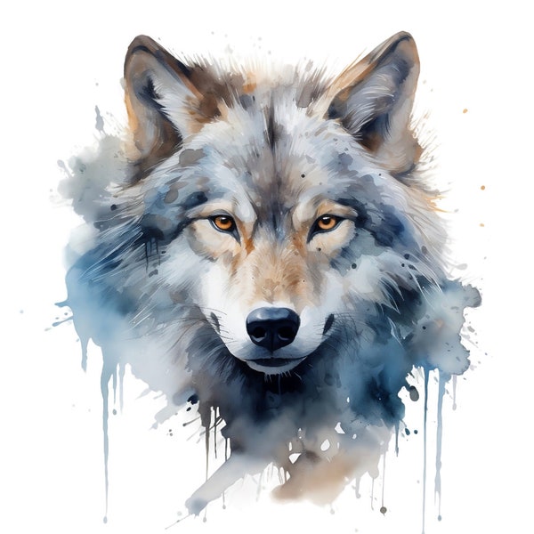 Bügelbild „Wolf
