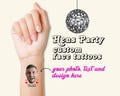 Face Tattoos, Hens Party Tattoos, Bachelorette Party Tattoos, Groom Face Tattoos, Hens Party Face Tattoos, Temporary Tattoos, Custom Tattoos product logo