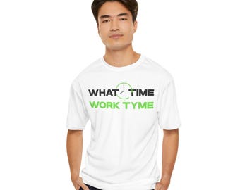 What Time - WORK TYME - Camiseta deportiva para hombre