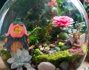 Enchanted Fairy Garden Terrarium Kit