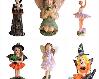 Enchanted Fairy Figurines –  Garden Fairy Miniatures-Select ONE fairy