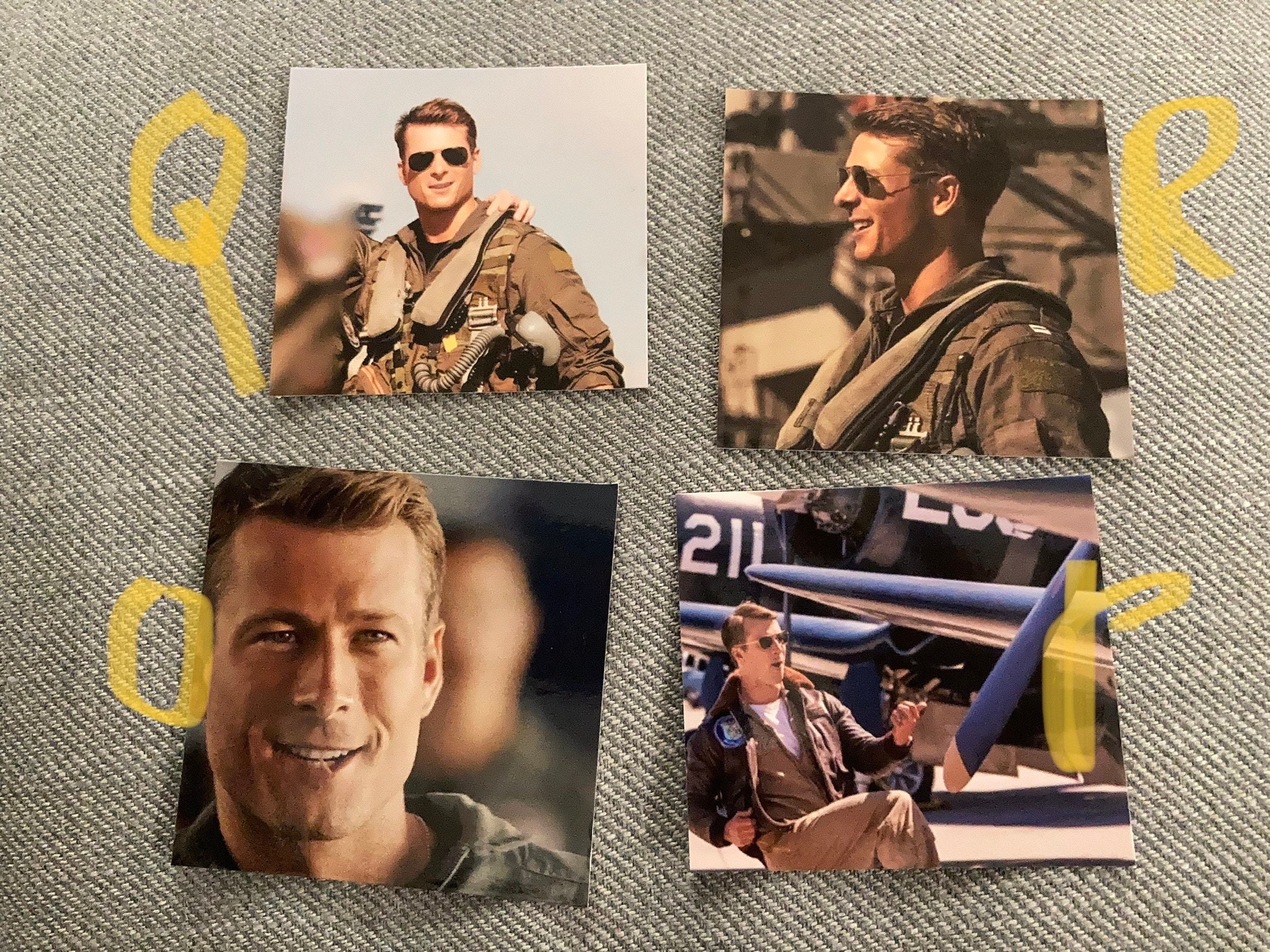 Jake Seresin Bradley Bradshaw Bob Floyd Natasha Trace 1 Polaroid OR Set