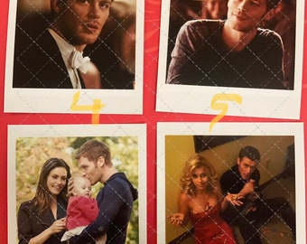 Single Polaroid style photo OR set originale di 4 piccole foto. Elijah Mikaelson Rebekah klaus | bookmark | poster | wallet photo | scarpboo
