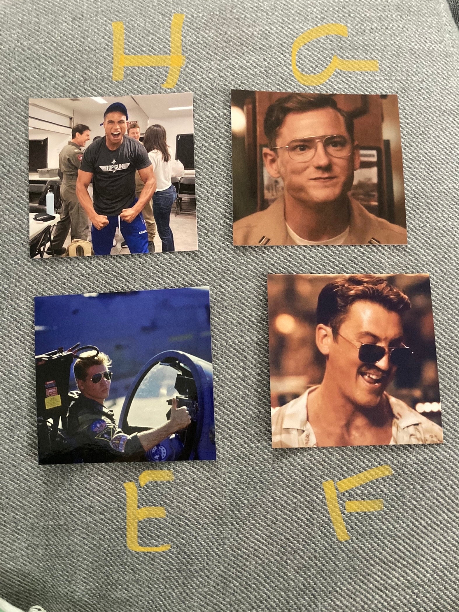 Jake Seresin Bradley Bradshaw Bob Floyd Natasha Trace 1 Polaroid OR Set