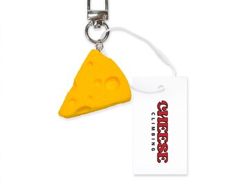 ALLTAGLICH Handmade Climbing Cheese Hold Keyring Yellow