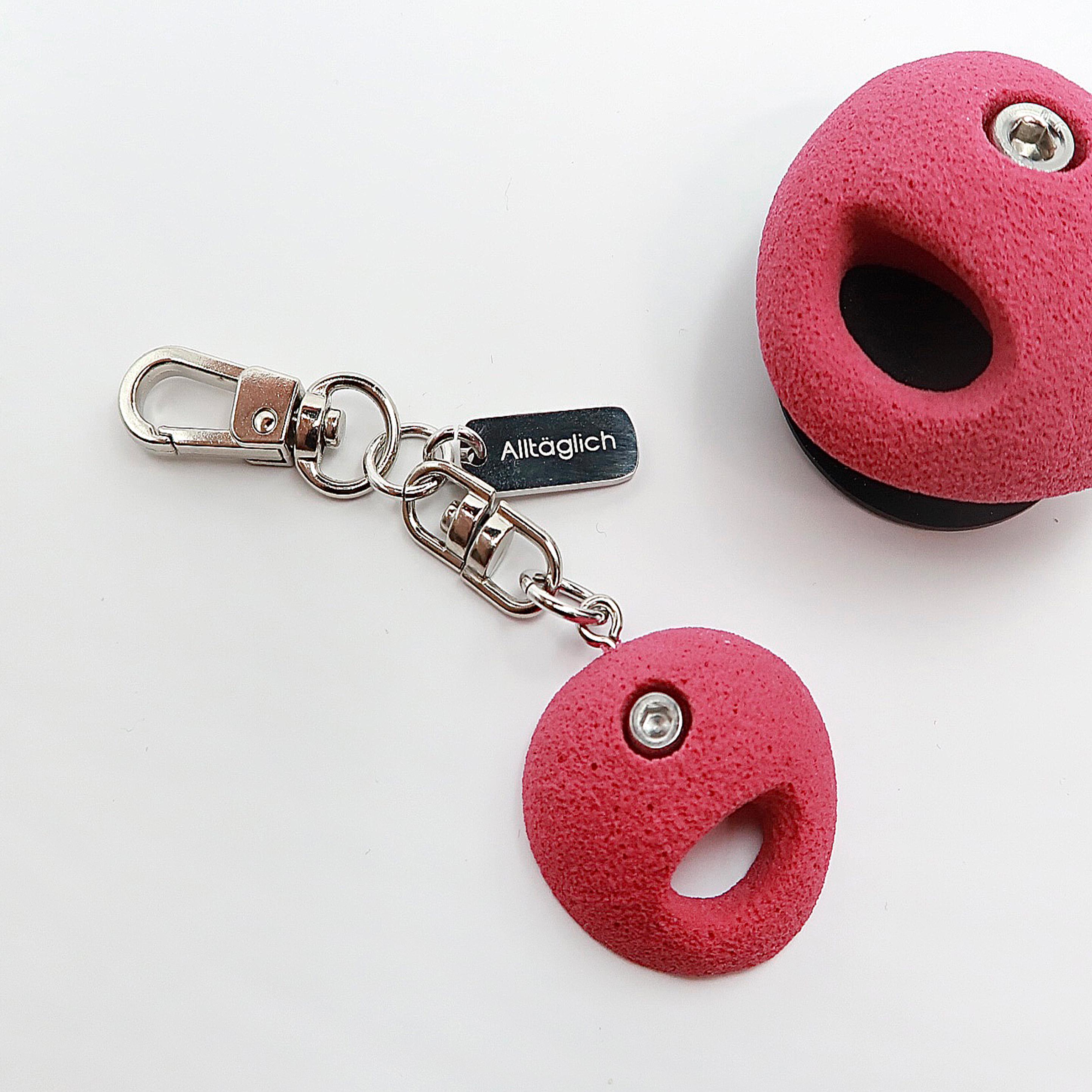 かおリン様】CLIMBING KEY RING 2個セット(ピンク、ブラック