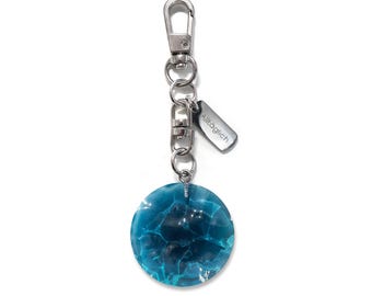 ALLTAGLICH Handmade Bluehole KEYRING - DeepBlue