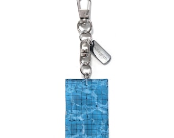 ALLTAGLICH Handmade Swimming Pool KEYRING (Ver.2) - PrussianBlue